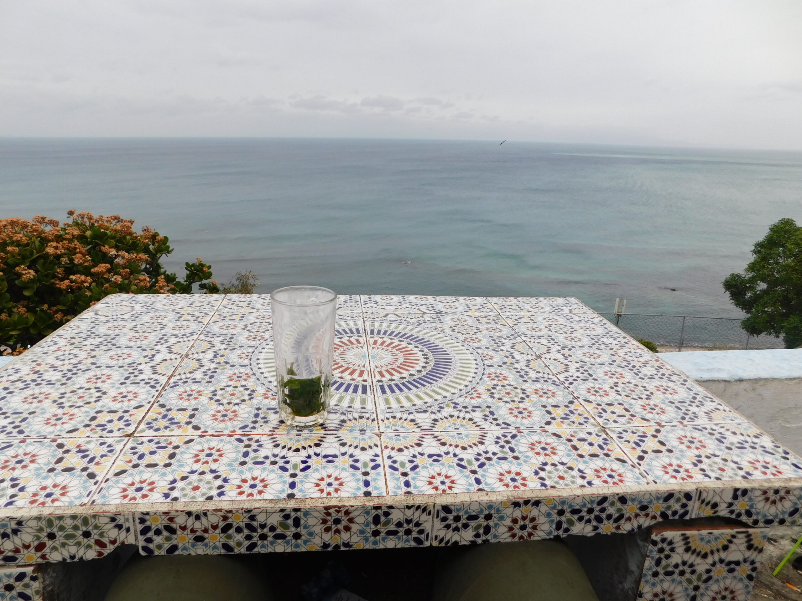 Cafe Hafa in Tangier Morocco