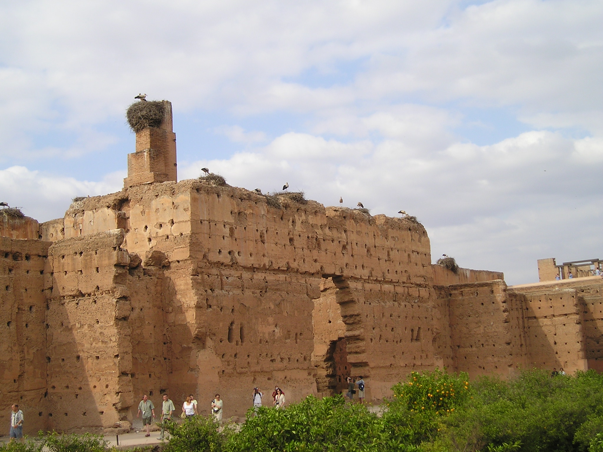 El Badi Palace in Marrakech Morocco
