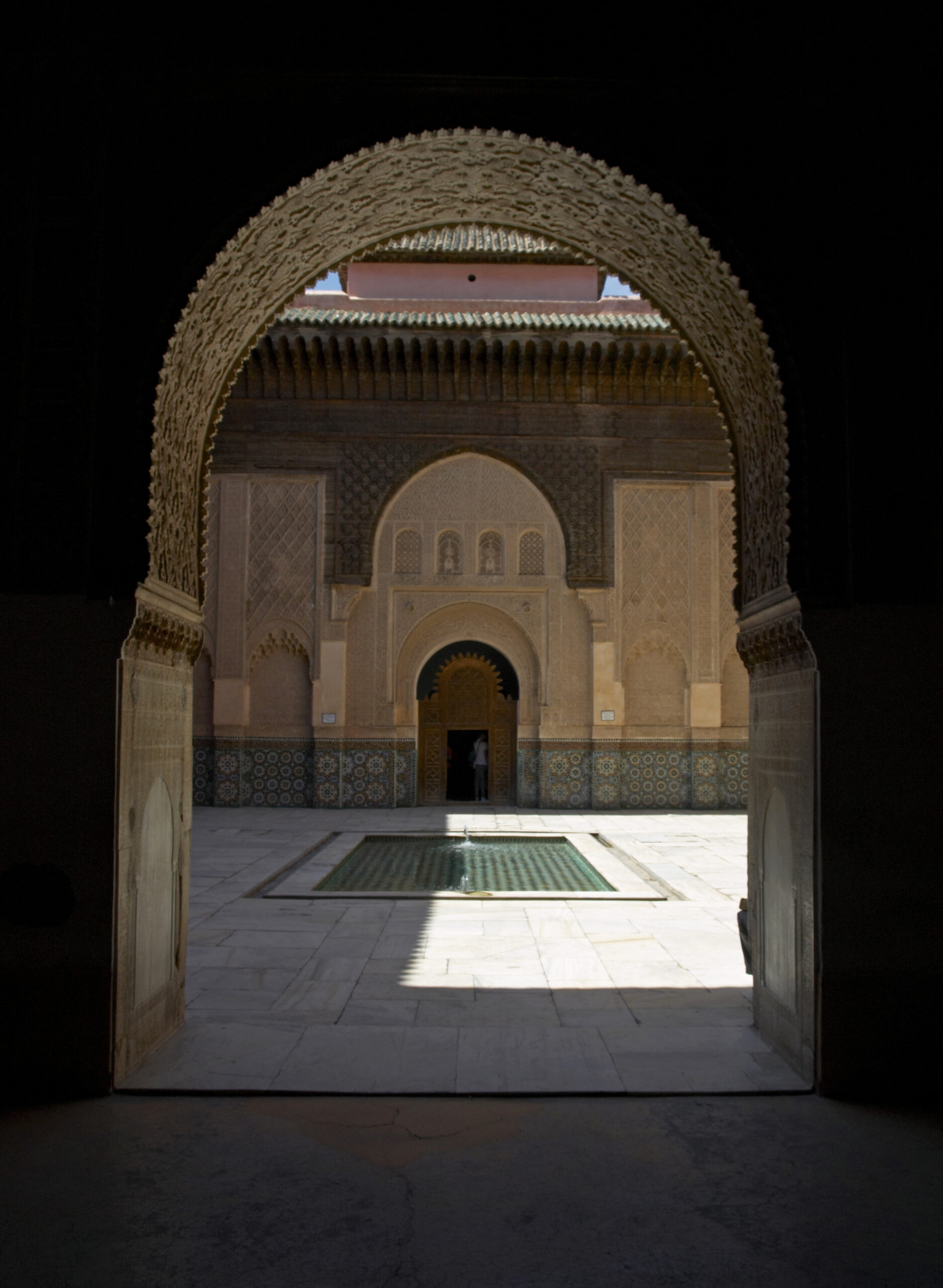 Madrasa Ben Youssef in Marrakech Morocco
