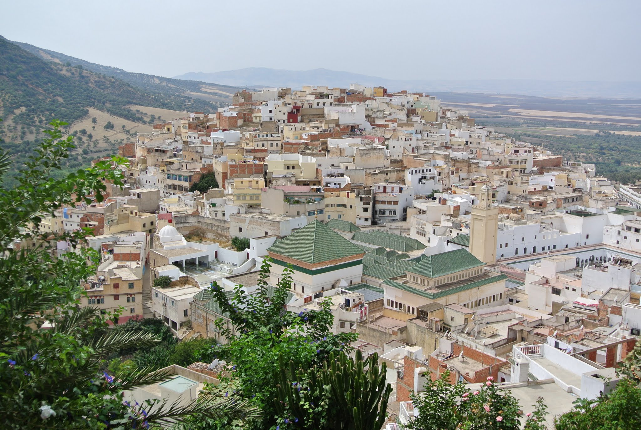 Moulay Idriss Zerhoun in Meknes Morocco