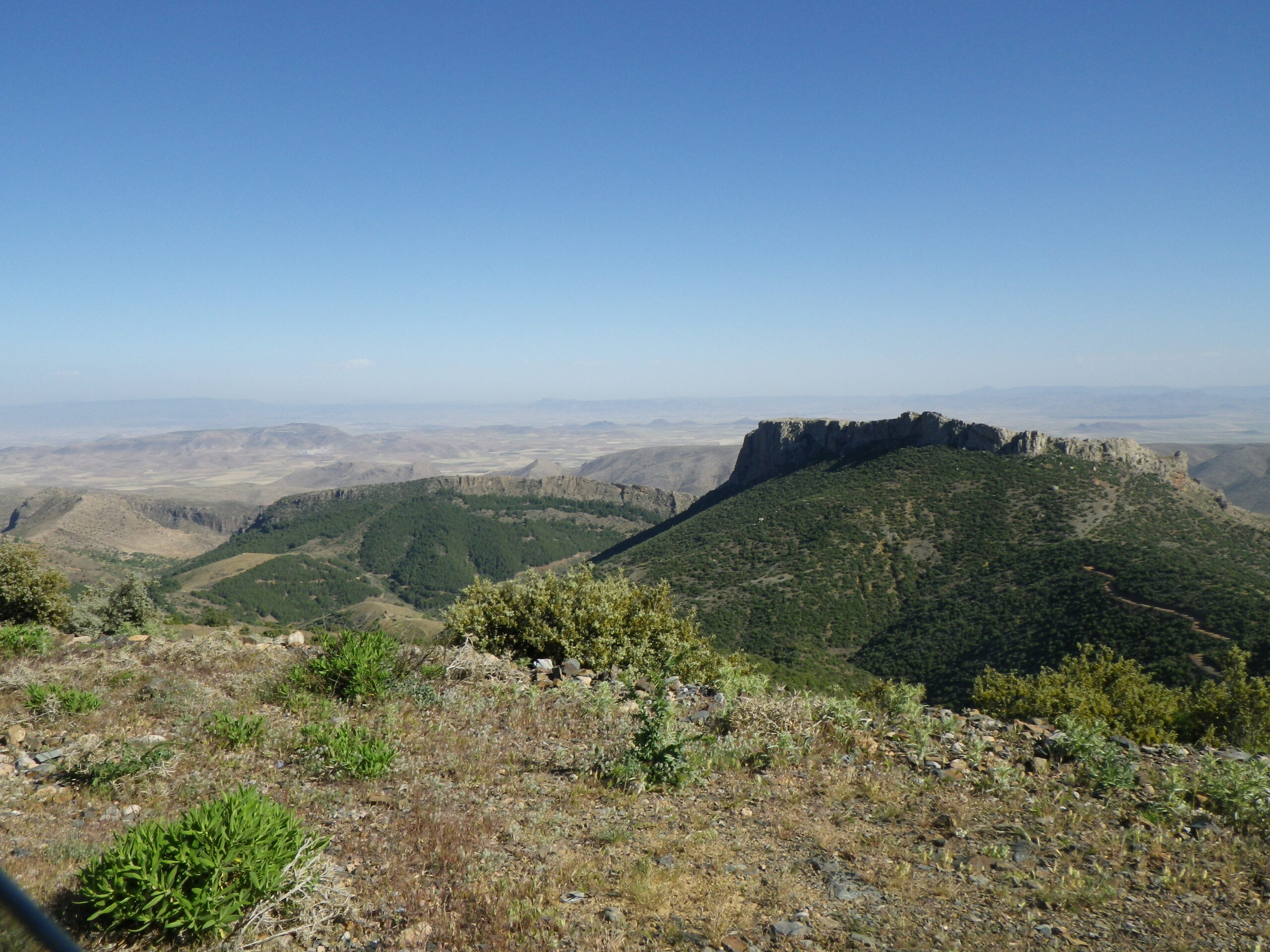 Beni Snassen mountain range landscape near Nador