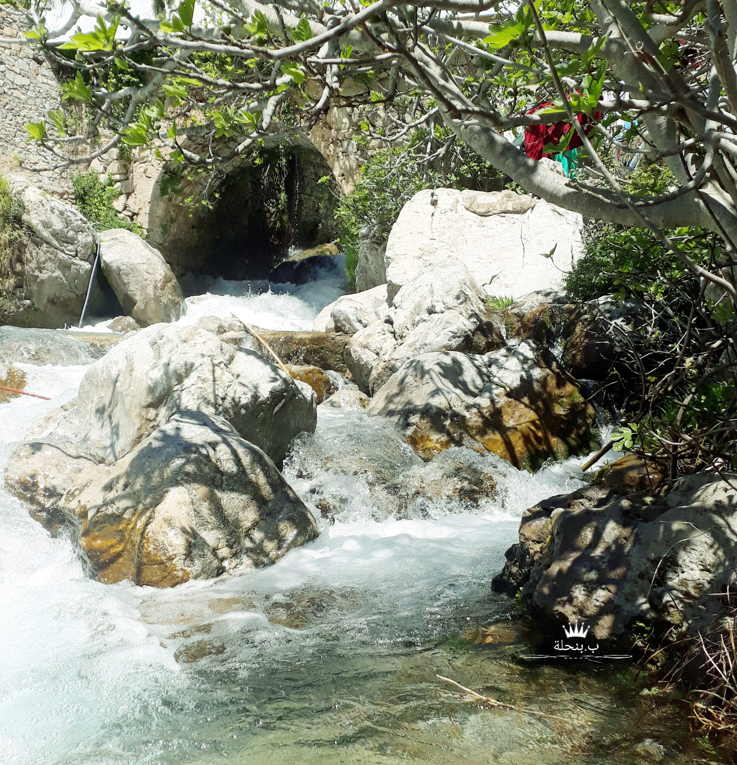 Ras El Maa Waterfall in Chefchaouen Morocco