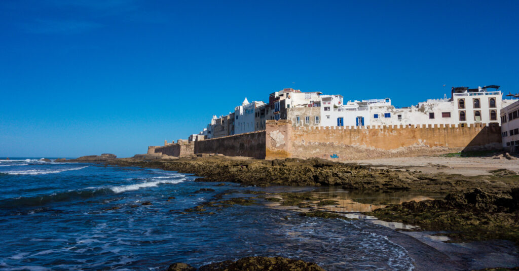 The coastal town of Essaouira, Morocco