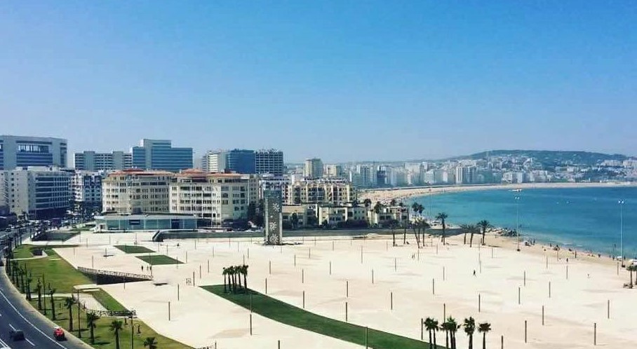 The Moroccan coastal city of Tangier