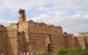 El Badi Palace in Marrakech Morocco