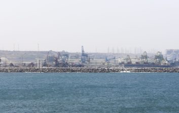 Jorf Lasfar Port in ElJadida Morocco