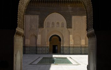 Madrasa Ben Youssef in Marrakech Morocco