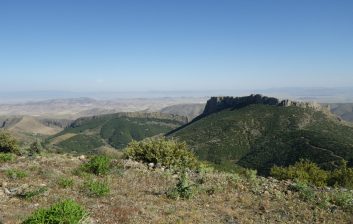 Beni Snassen mountain range landscape near Nador