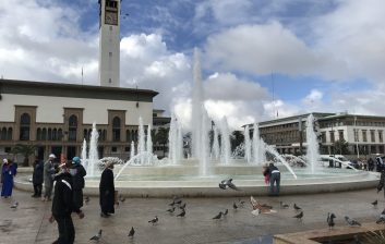 Place Mohammed V in Casablanca Morocco