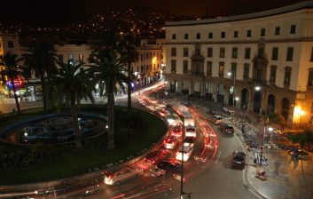 Place Moulay El Mehdi in Tetouan Morocco