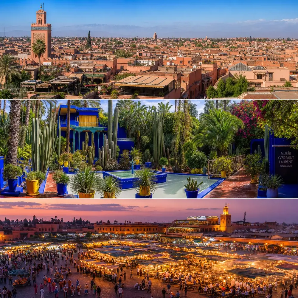 Jemaa el-Fnaa at night — Explore Morocco with StaySafe